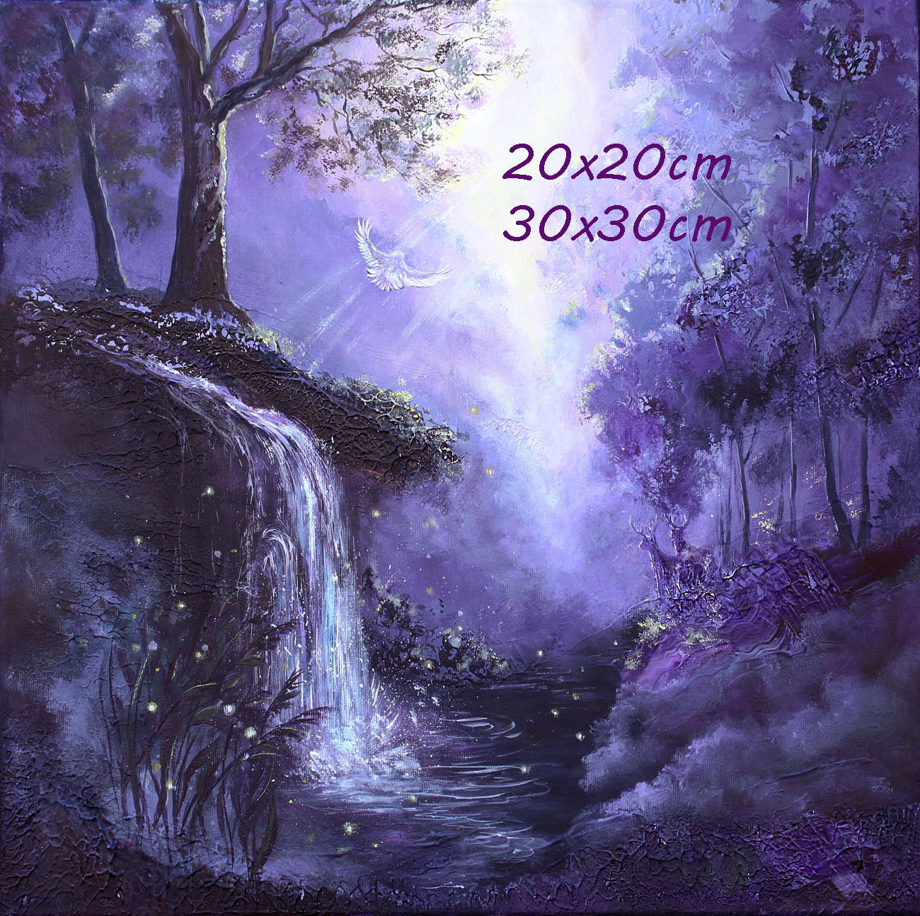 The Enchanted Violetwood - Print