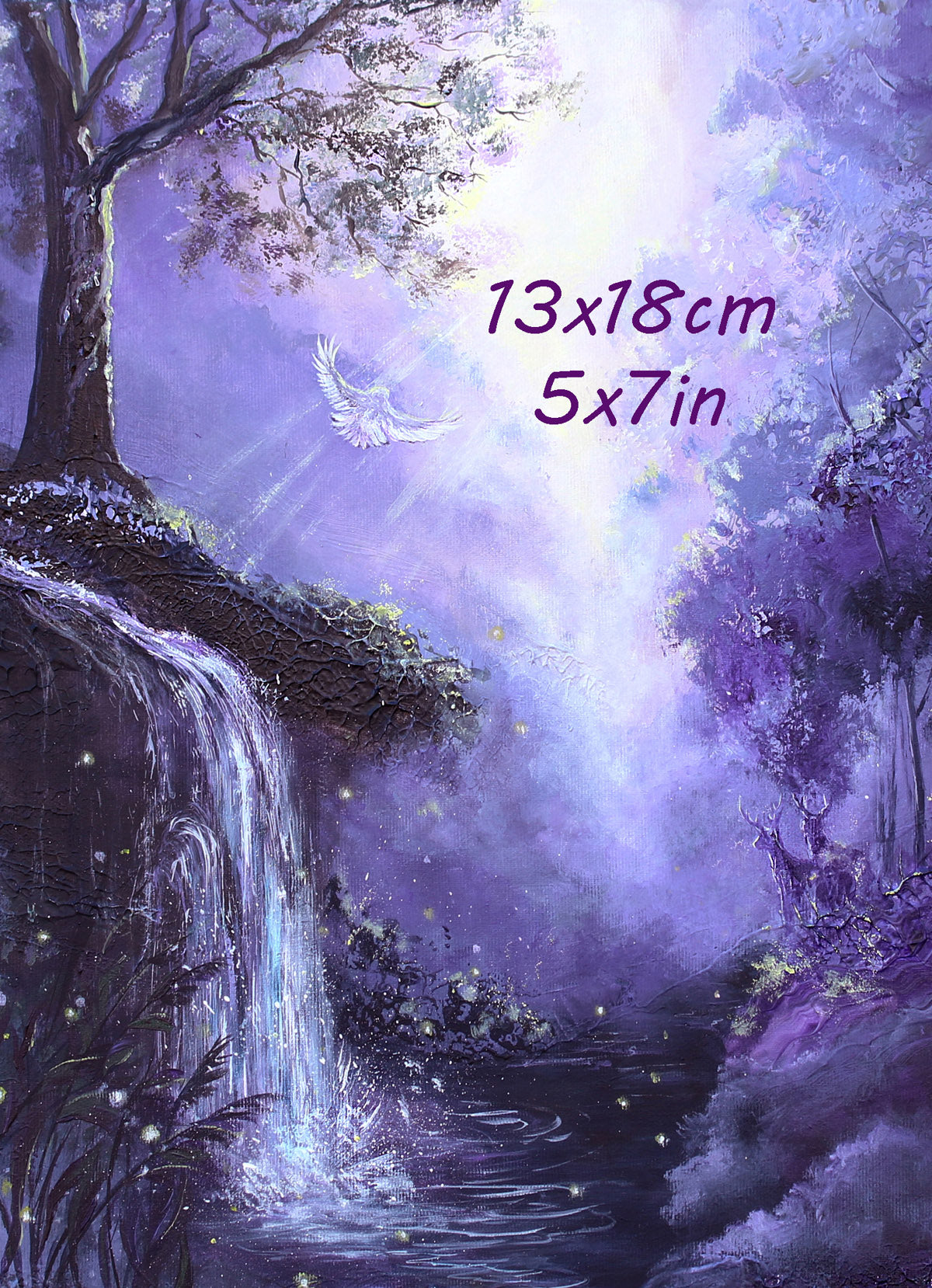 The Enchanted Violetwood - Print