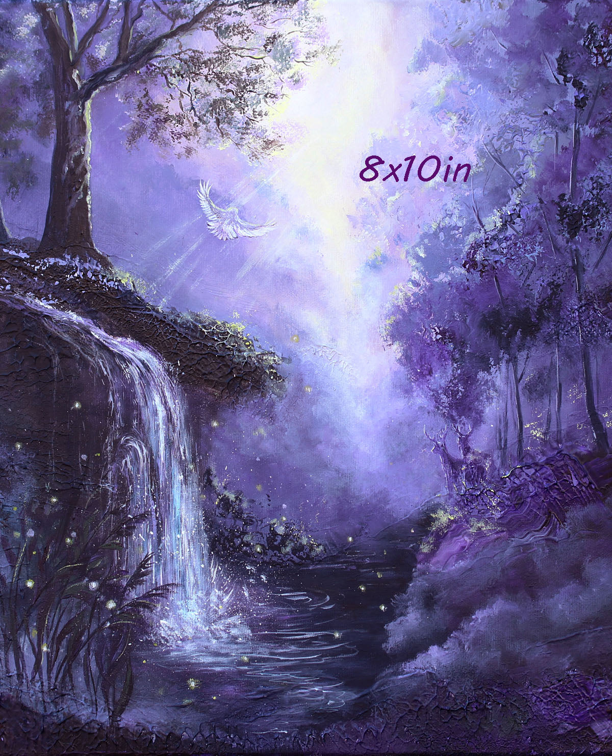 The Enchanted Violetwood - Print