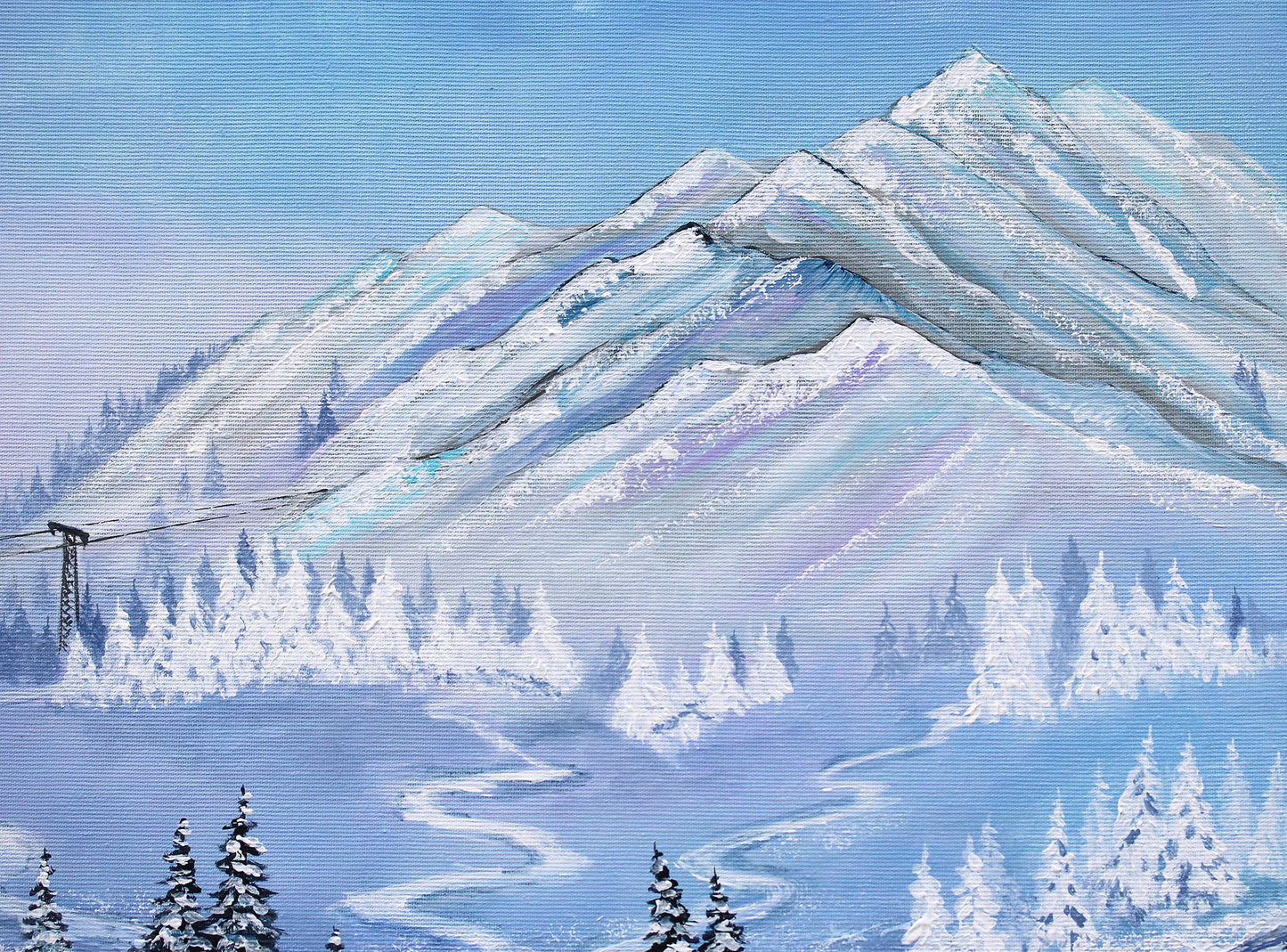 Alpine bliss 40x100cm