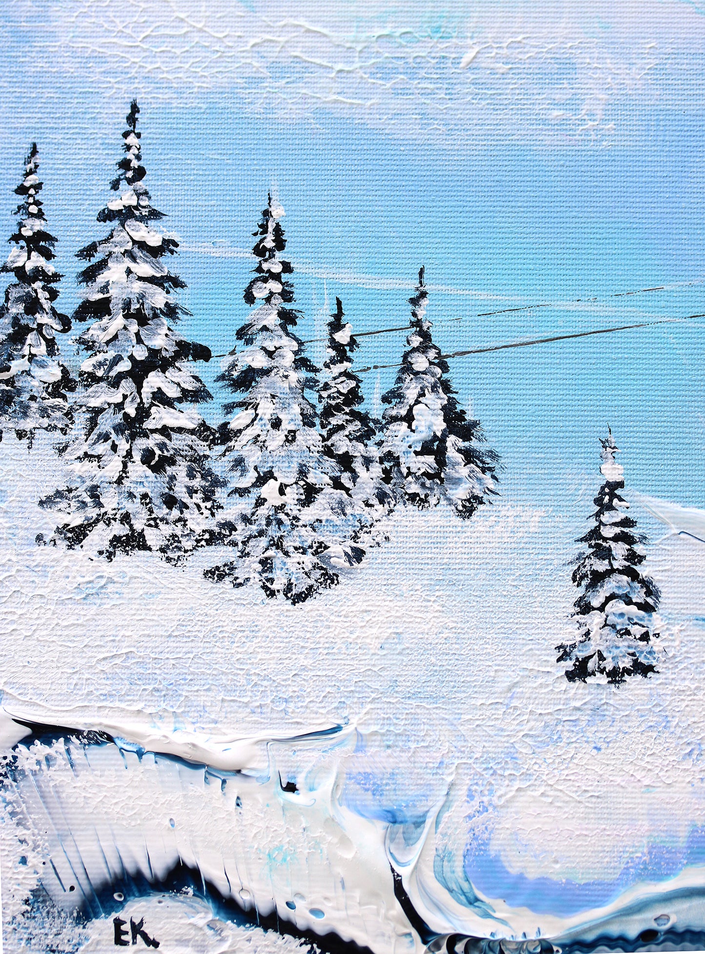 Alpine bliss 40x100cm