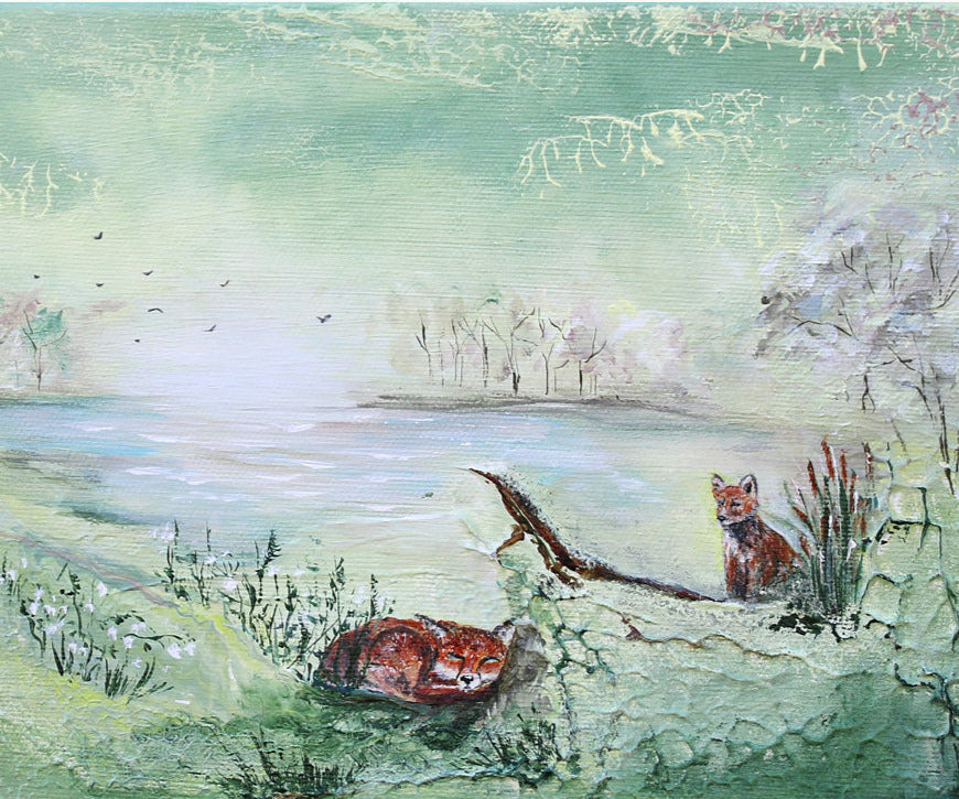 fox and cub