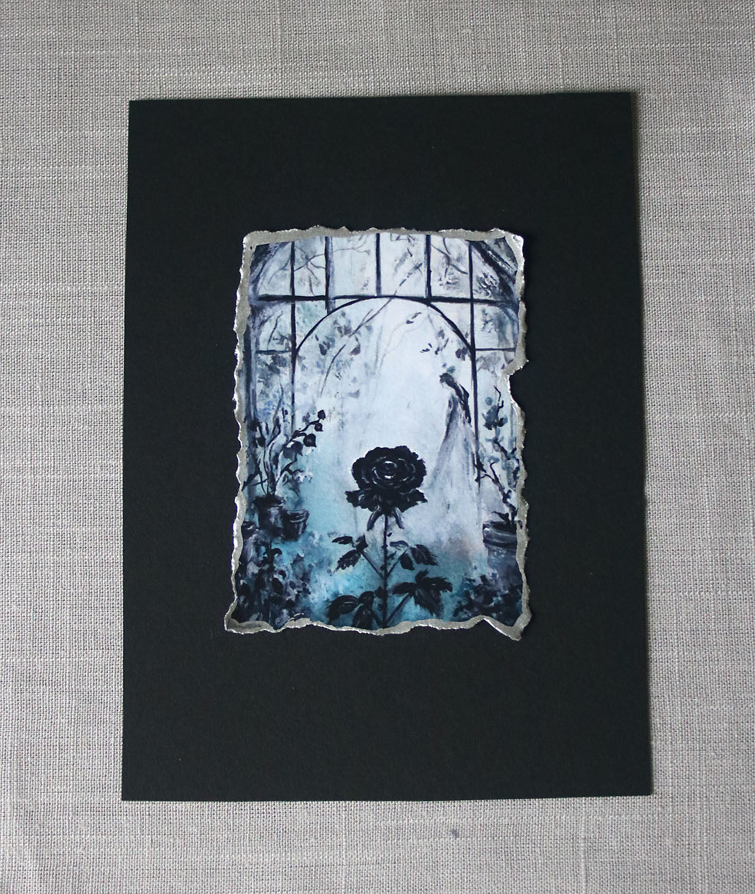 Black Rose Conservatory – Artisan Mini Print