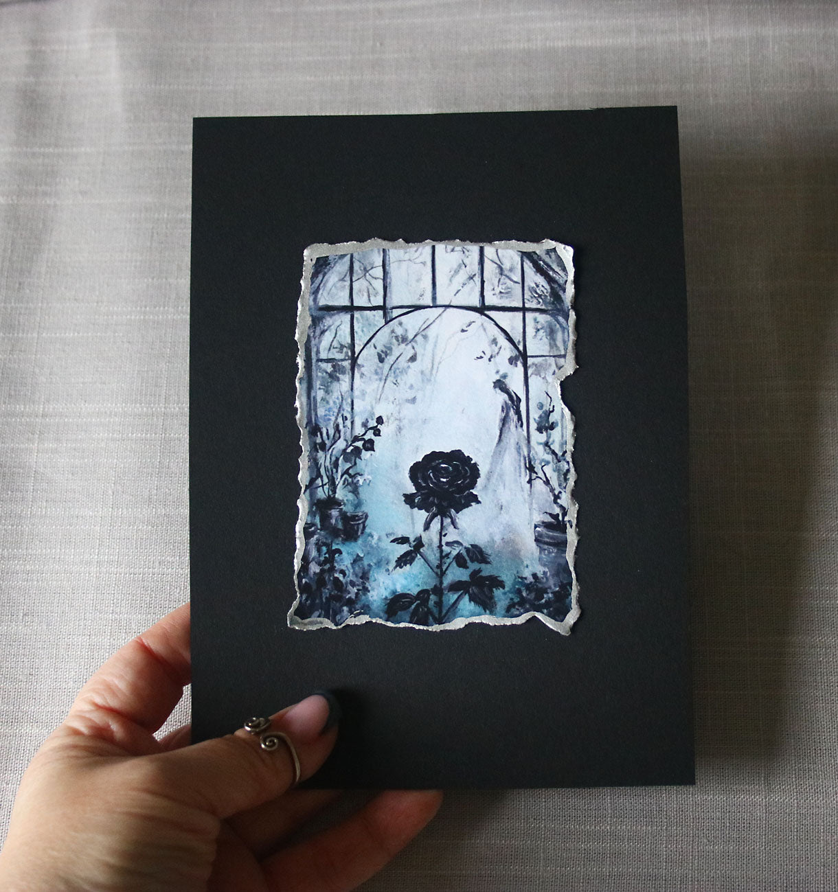 Black Rose Conservatory – Artisan Mini Print