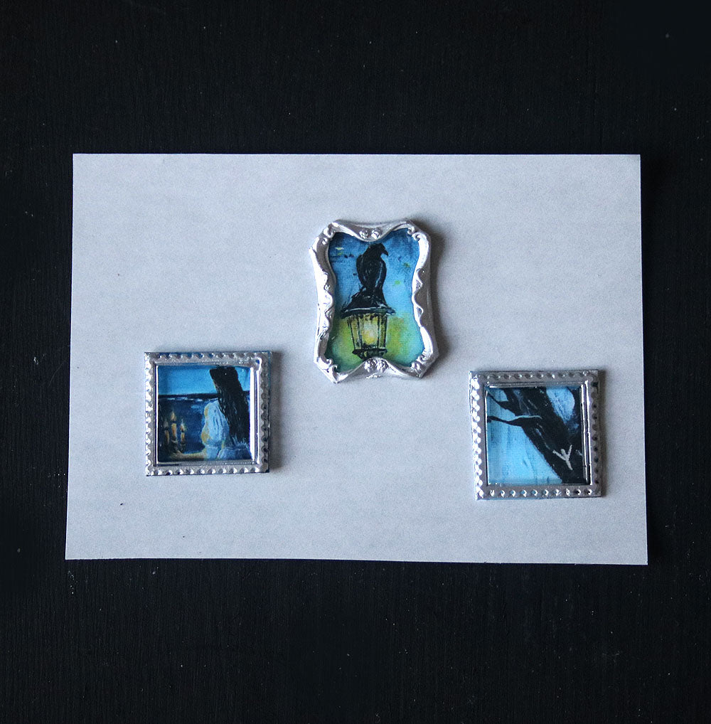 Raven's Night Wax Seals Sticker - Pack of 3