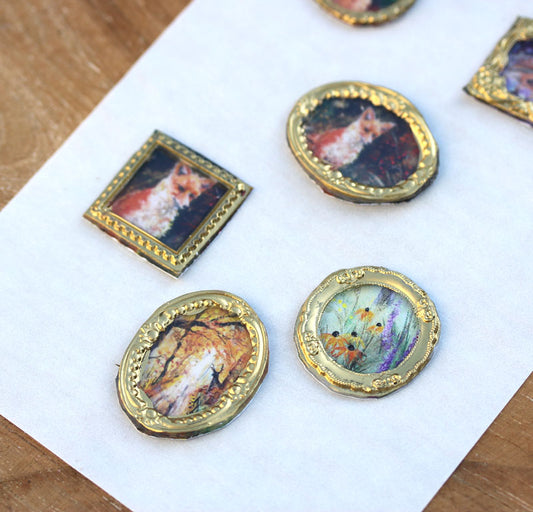 Handmade wax seal art stickers korolevaart