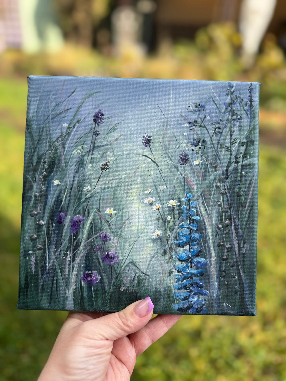 Held by the Grasses - Original Painting