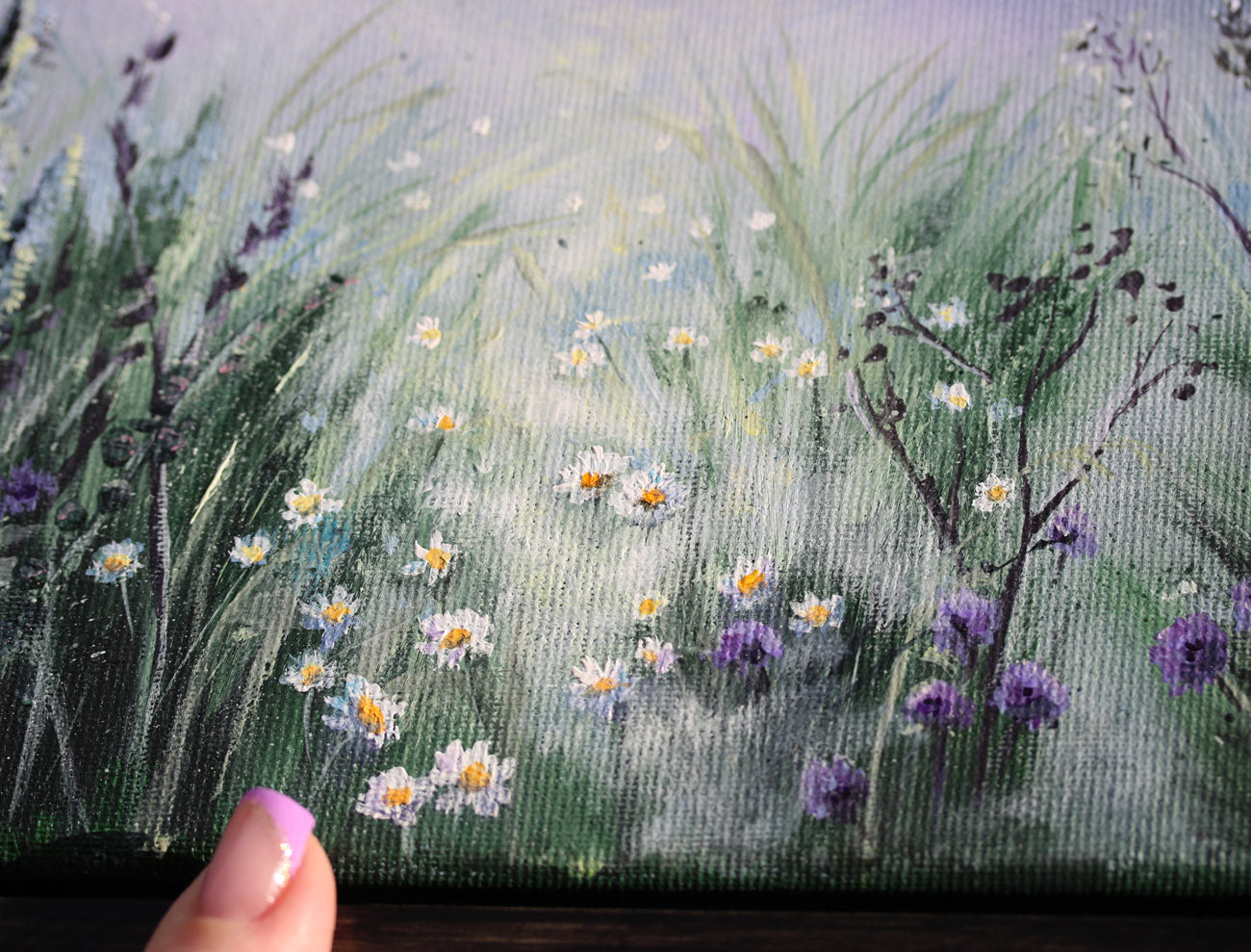 Between Grasses - Original Painting