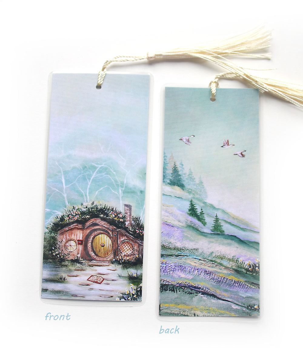 Hobbit house bookmark