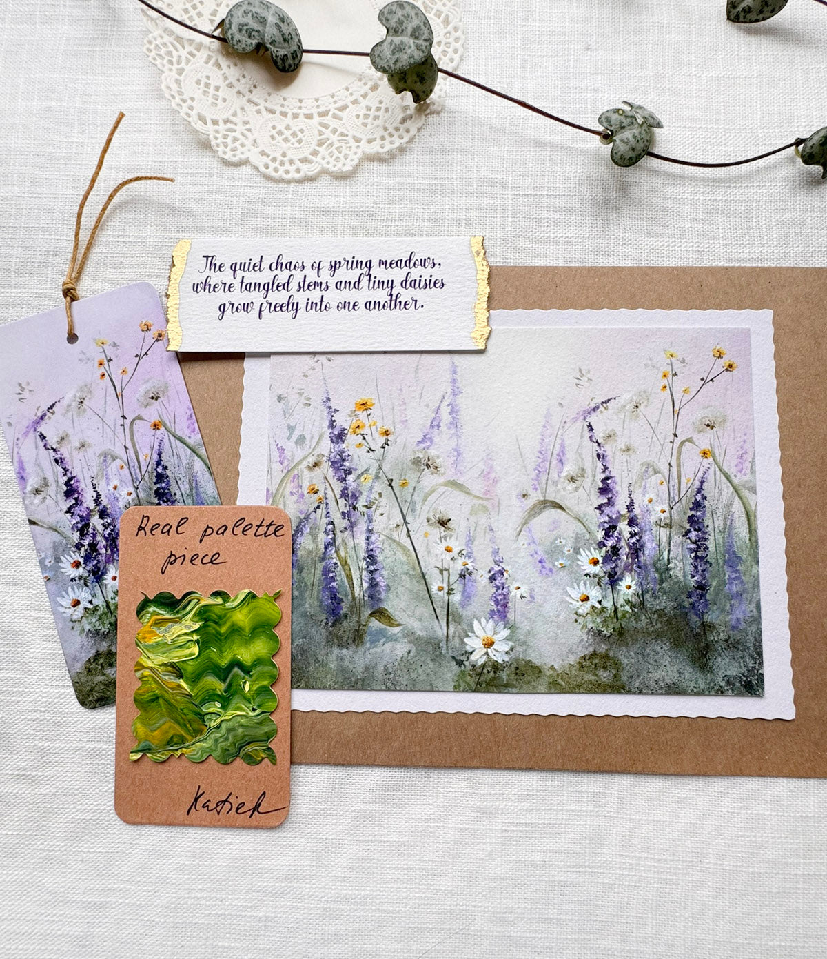 Chamomile Drift - Art Keepsake Set