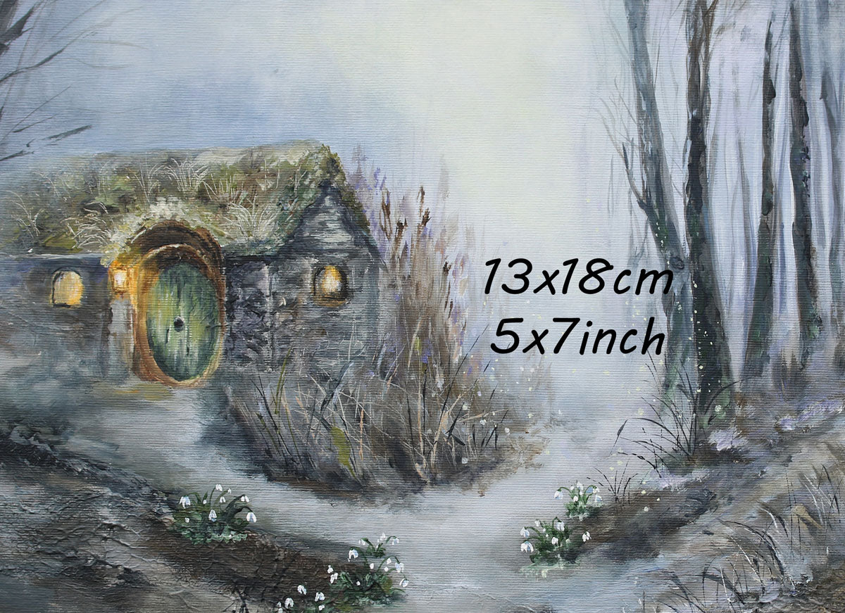 A Hearth Hidden in the Woods - Print
