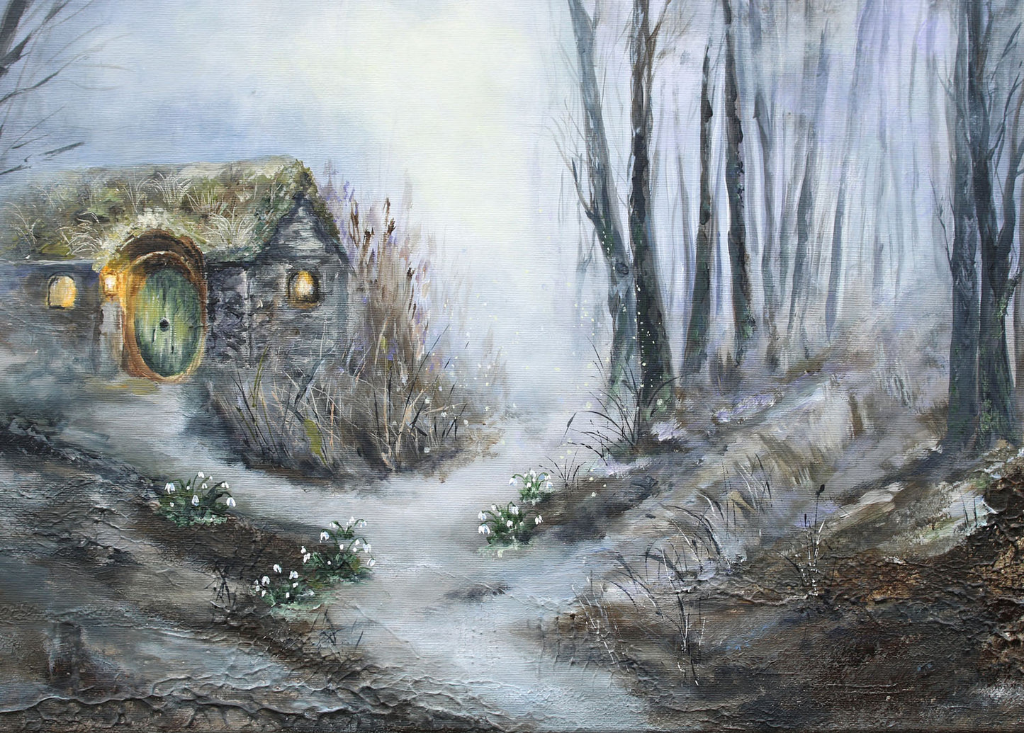 A Hearth Hidden in the Woods - Print