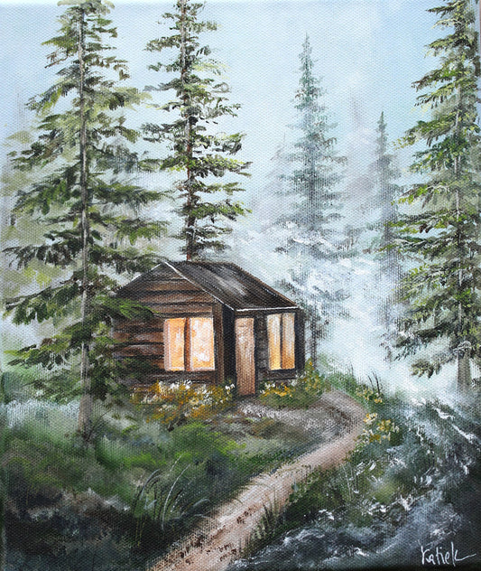 Away from the city 25x30cm