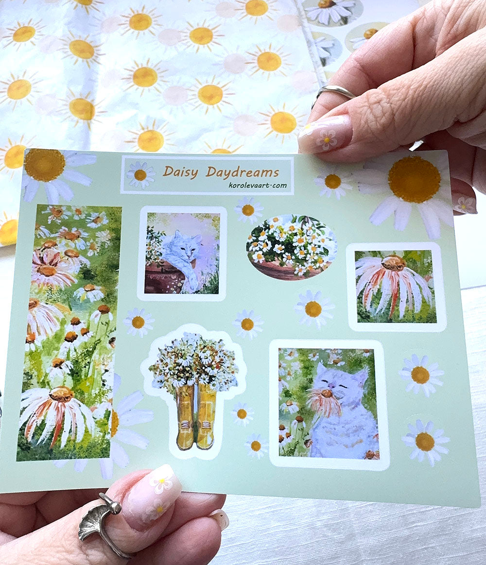 Daisy Daydreams Sticker Sheet