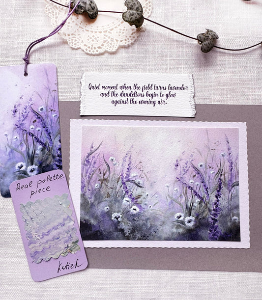 Floating Dandelions - Art Keepsake Set
