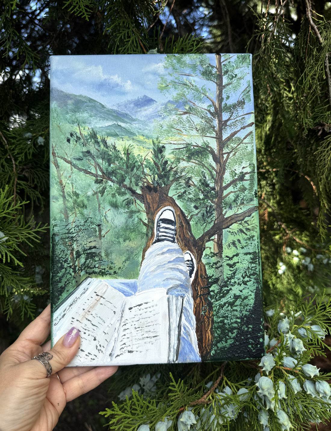 Art gift for book lover