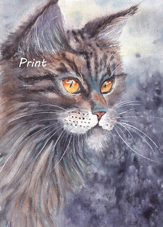 Standing Guard. Print