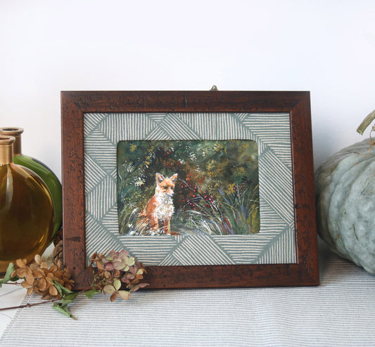 Fox Among the Berries