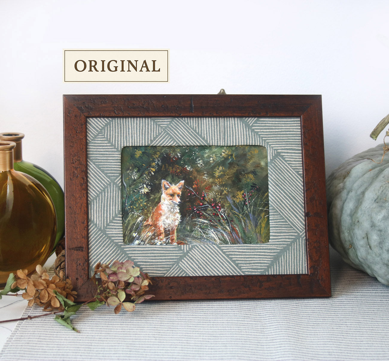 Fox Among the Berries