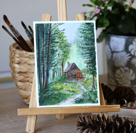 Home beneath the trees