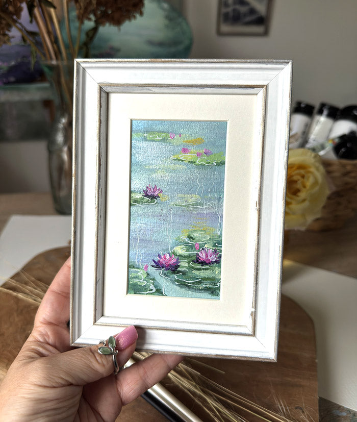 Morning Lilies - September Artist Diary