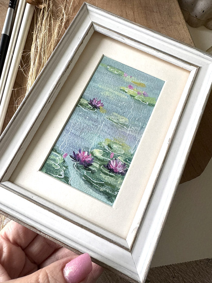 Morning Lilies - September Artist Diary