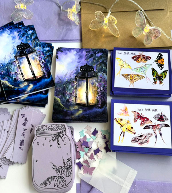 Moth Companions. April Snail Mail Catch-Up