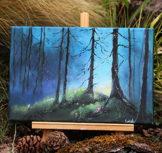 Light beyond the thorns 30x20cm