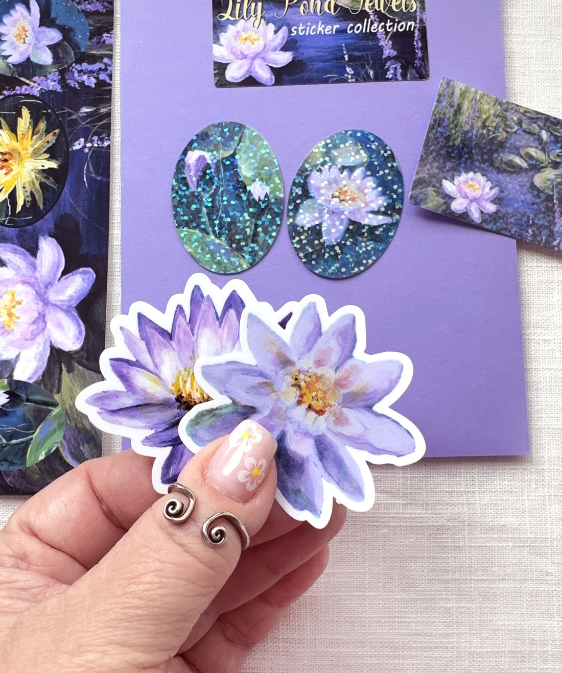 Lily Pond Jewels - Sticker Collection