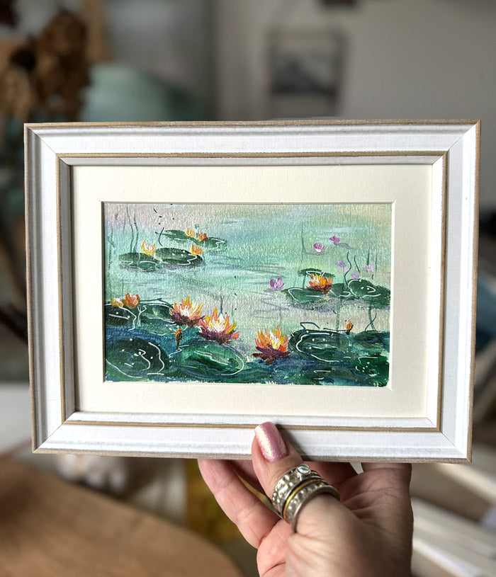 Pond in Bloom - September Artist Diary