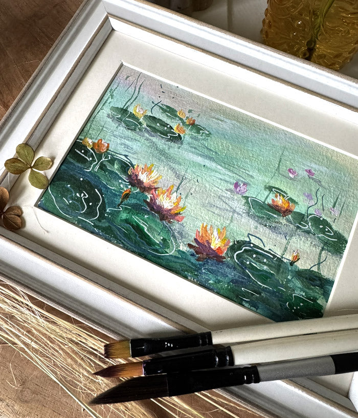 Pond in Bloom - September Artist Diary