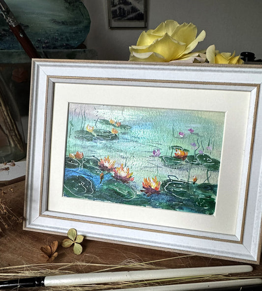 Pond in Bloom - September Artist Diary