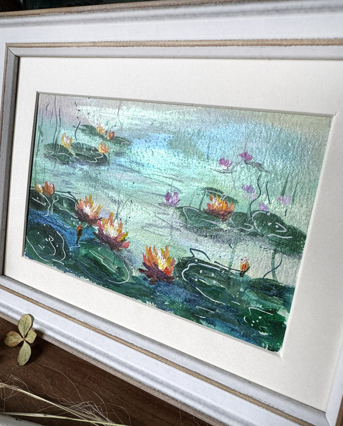 Pond in Bloom - September Artist Diary