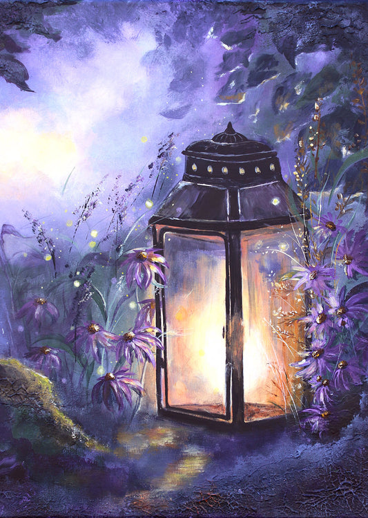 Magic lantern purple fine print