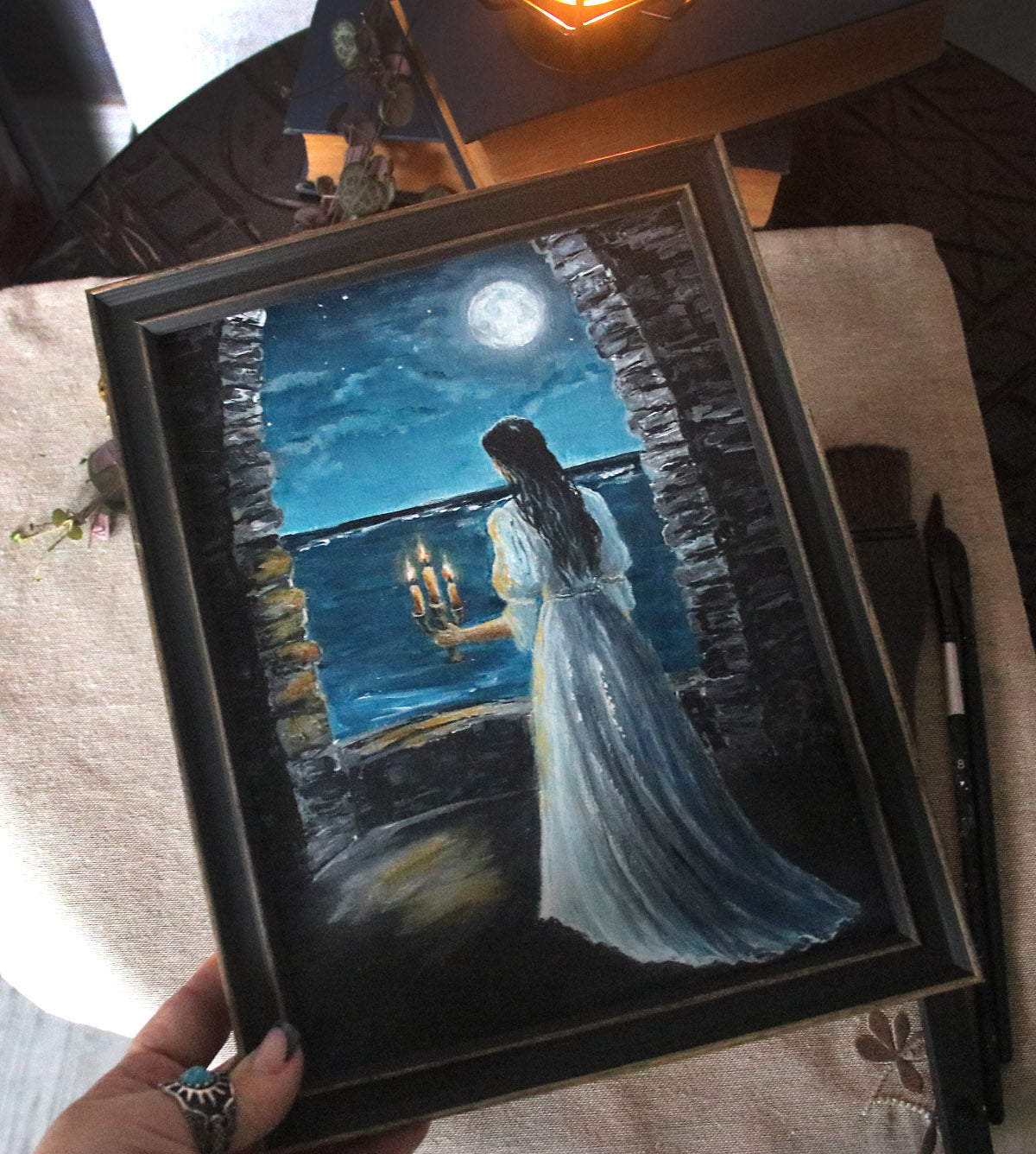 Moonlit Vigil - Original