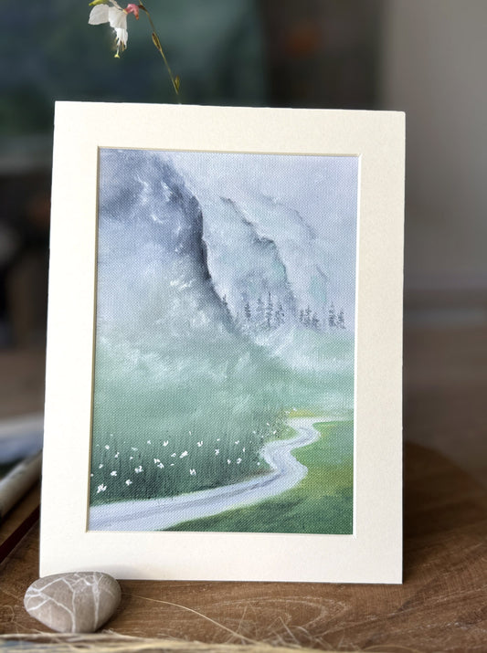 A Path into the Mist (oil)