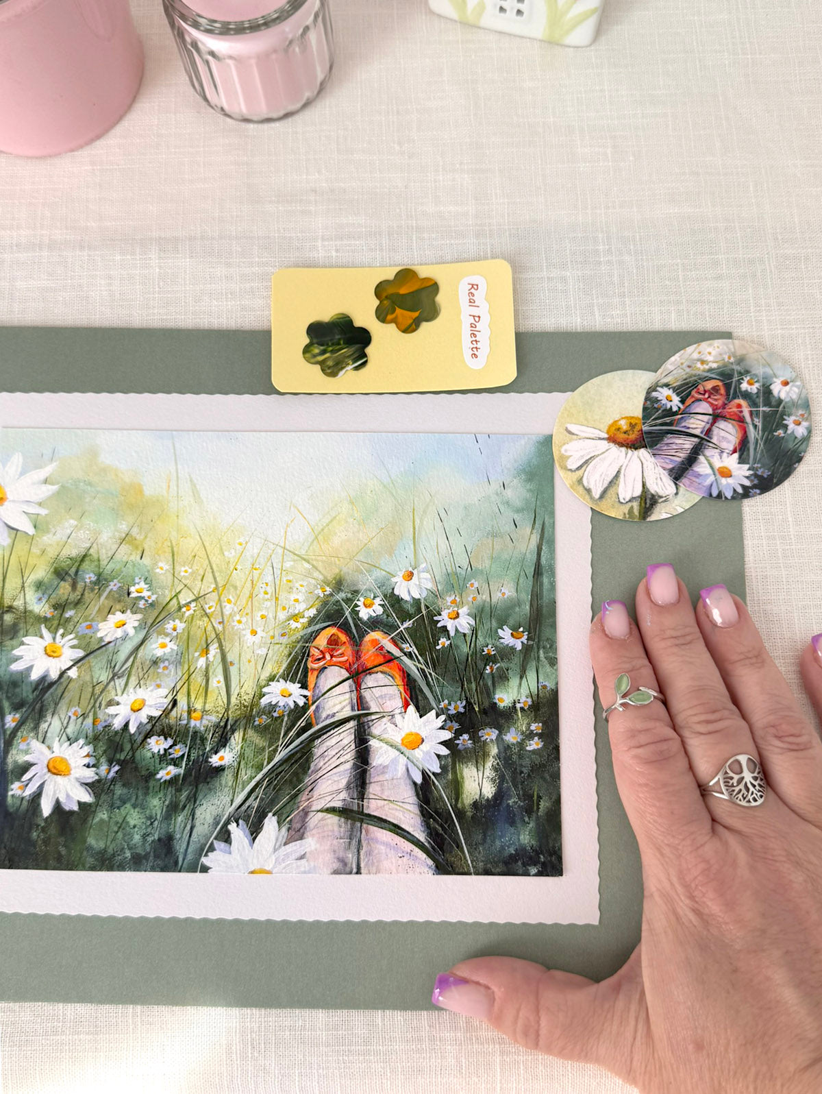Barely Anywhere, Happily Here - Art Keepsake Set