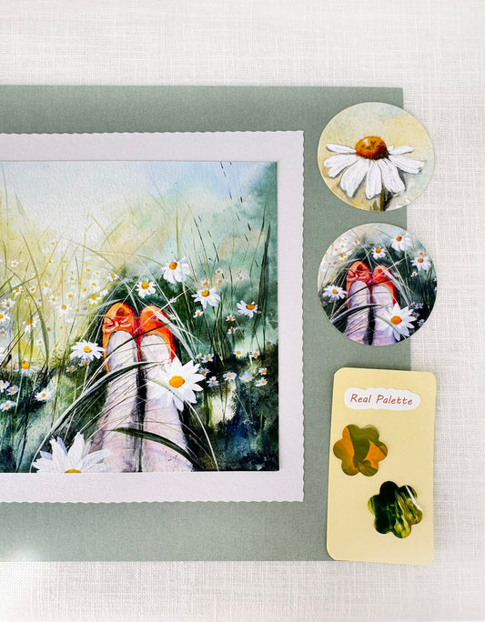 Barely Anywhere, Happily Here - Art Keepsake Set