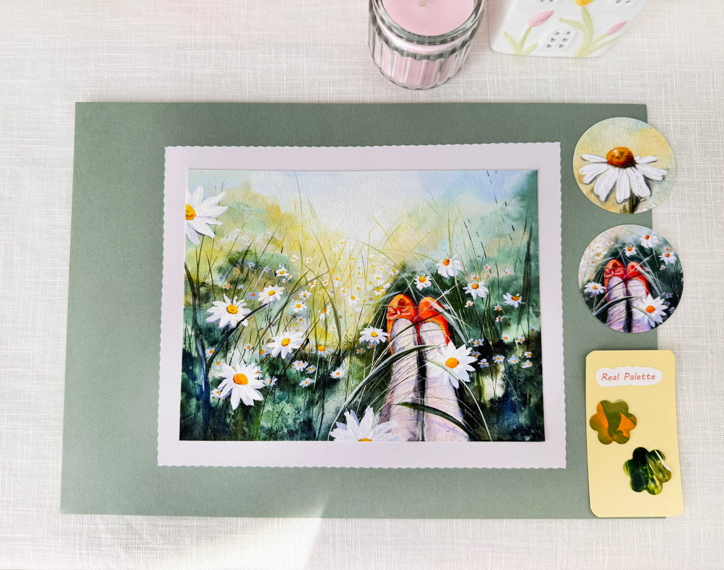 Barely Anywhere, Happily Here - Art Keepsake Set