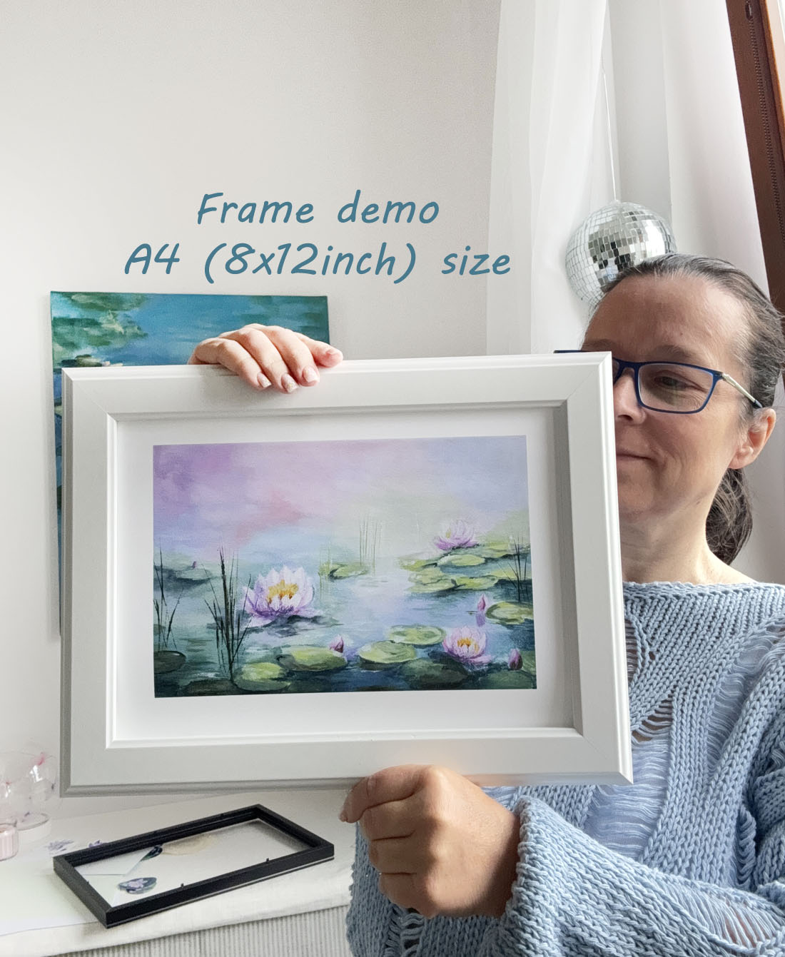 Lilies at First Blush - Print