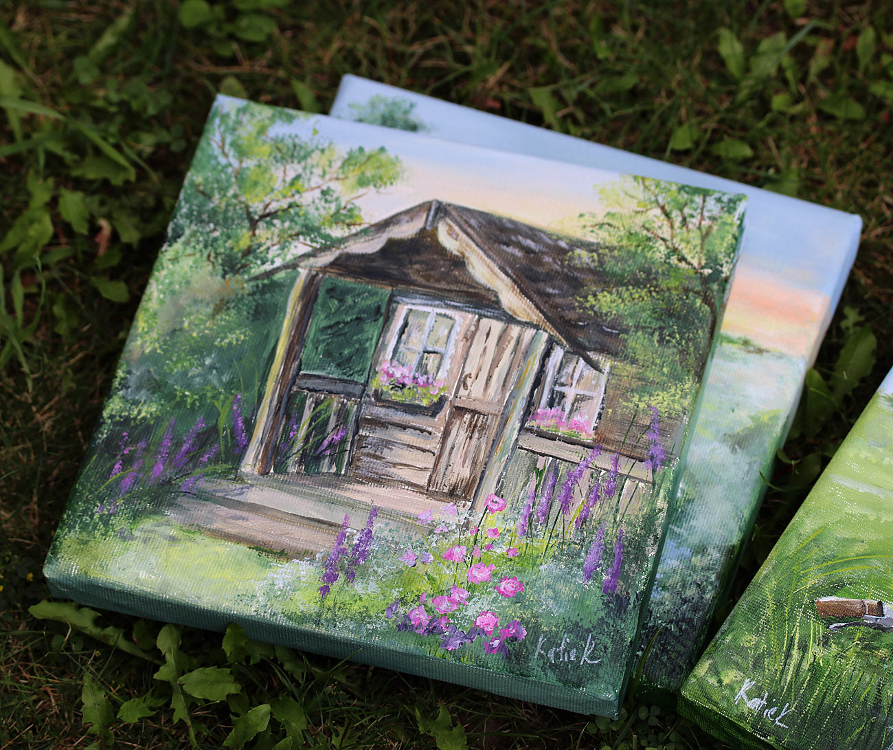 Porch of memories. Summer in the village.