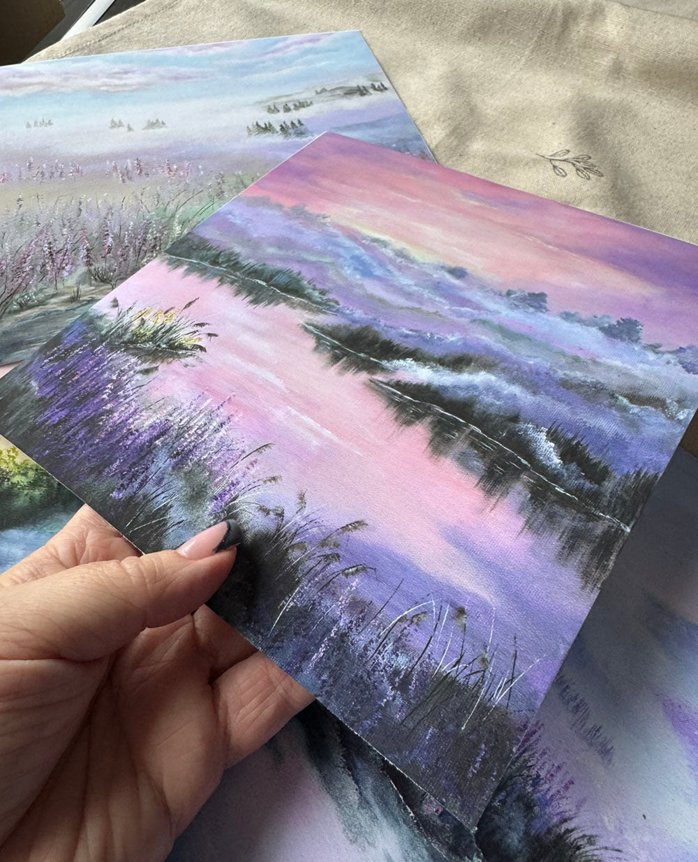 Sunset by the Lake - Print