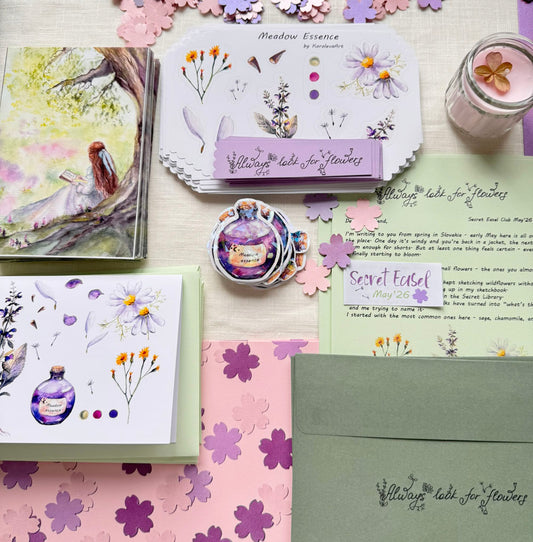 Ode to Wildflowers. May Snail Mail Catch-Up