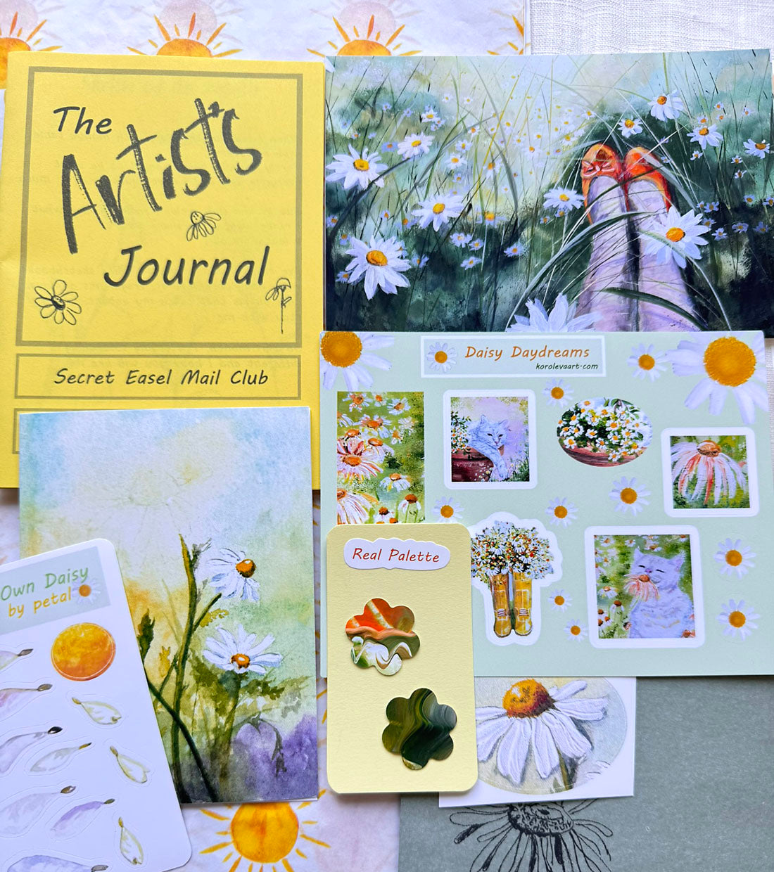 Daisy Daydreams. July Snail Mail Catch-Up