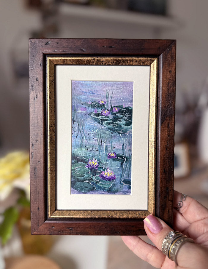 Shimmering Waters - September Artist Diary
