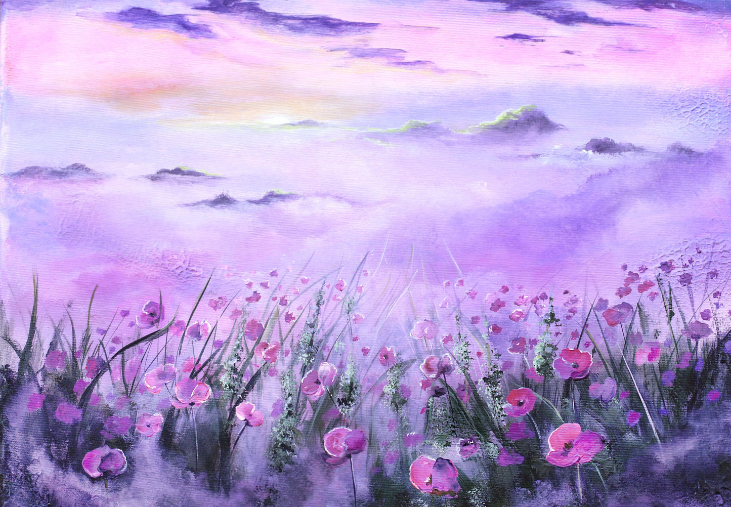Sunset Poppies - Print