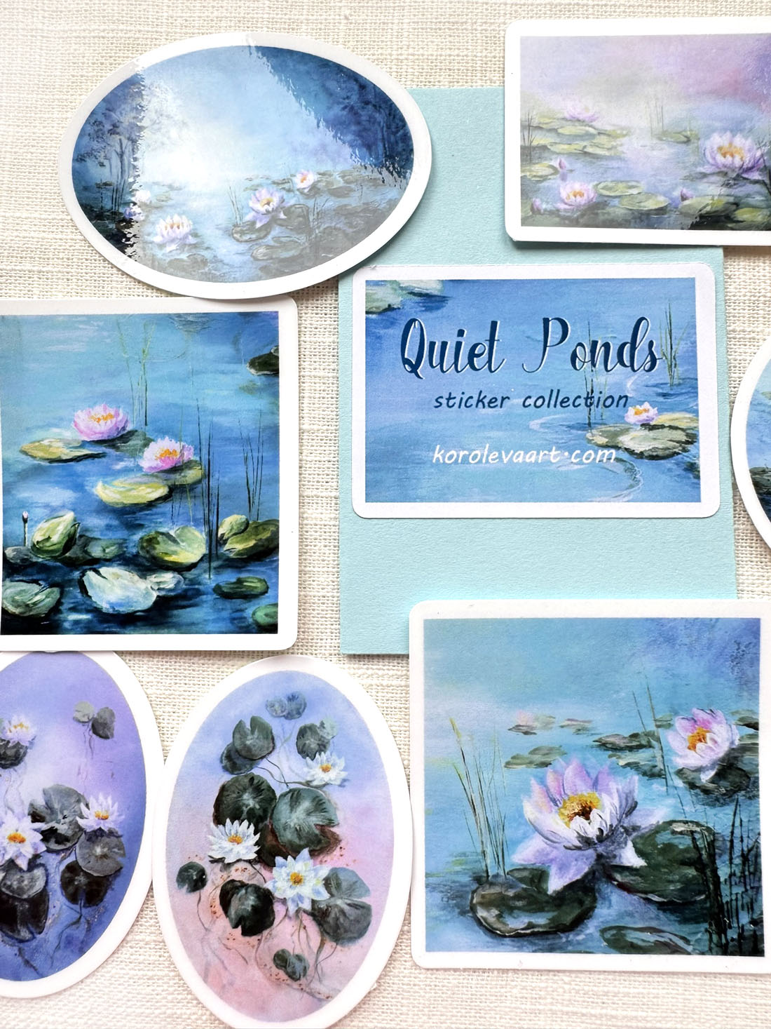 Quiet Ponds - Sticker Collection