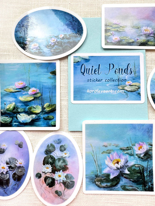 Quiet Ponds - Sticker Collection