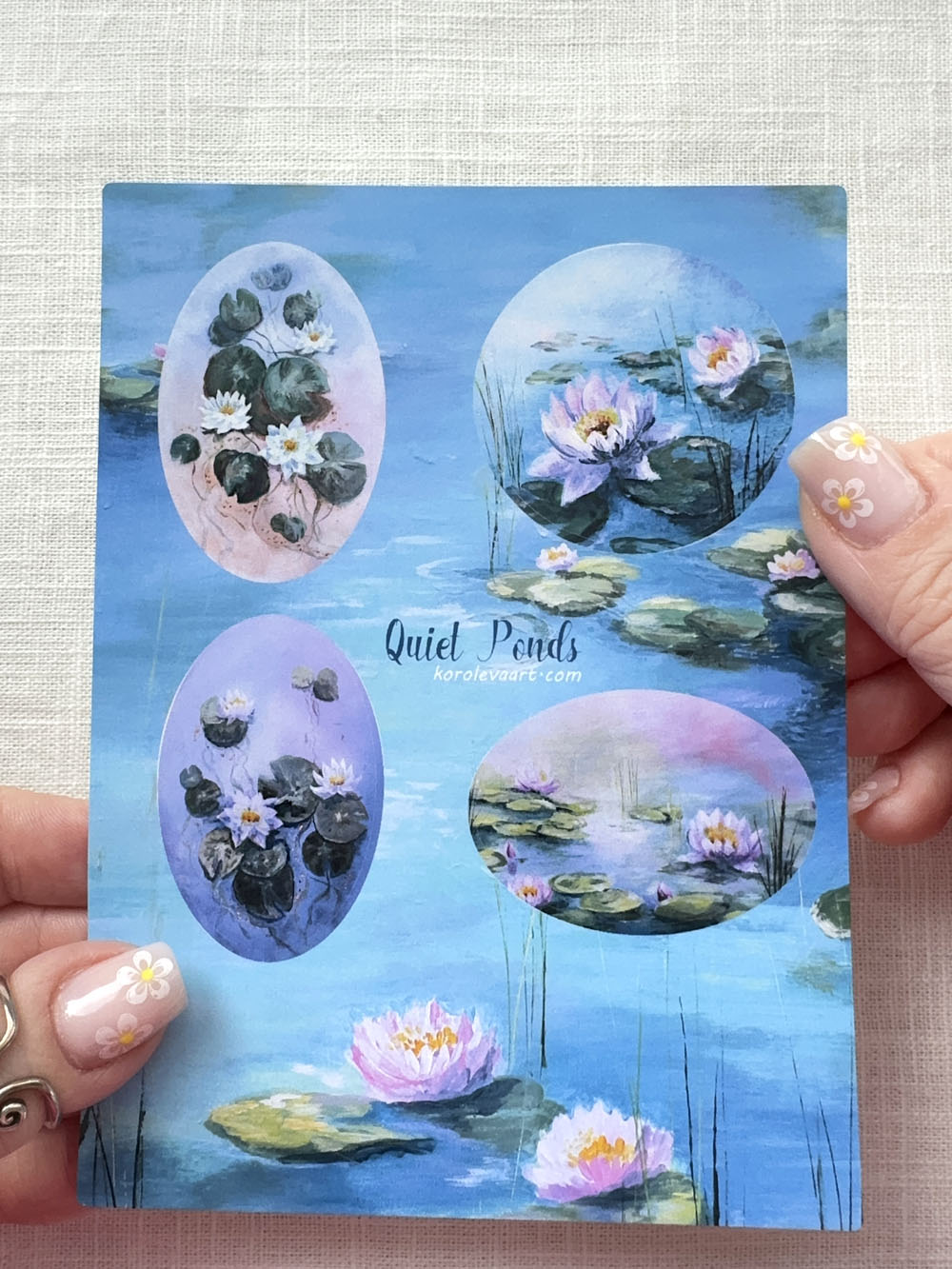 Quiet Ponds Sticker Sheet