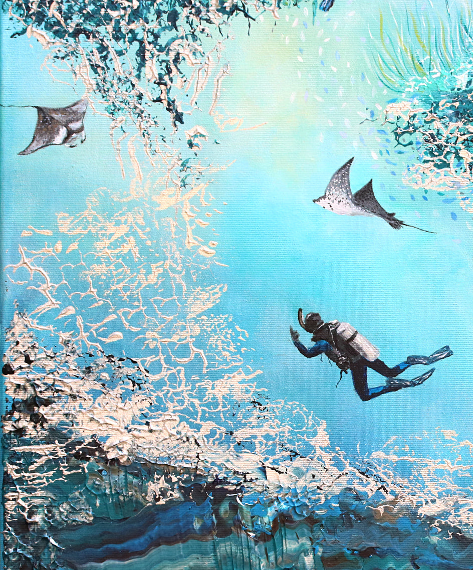 Underwater Adventure 50x100cm